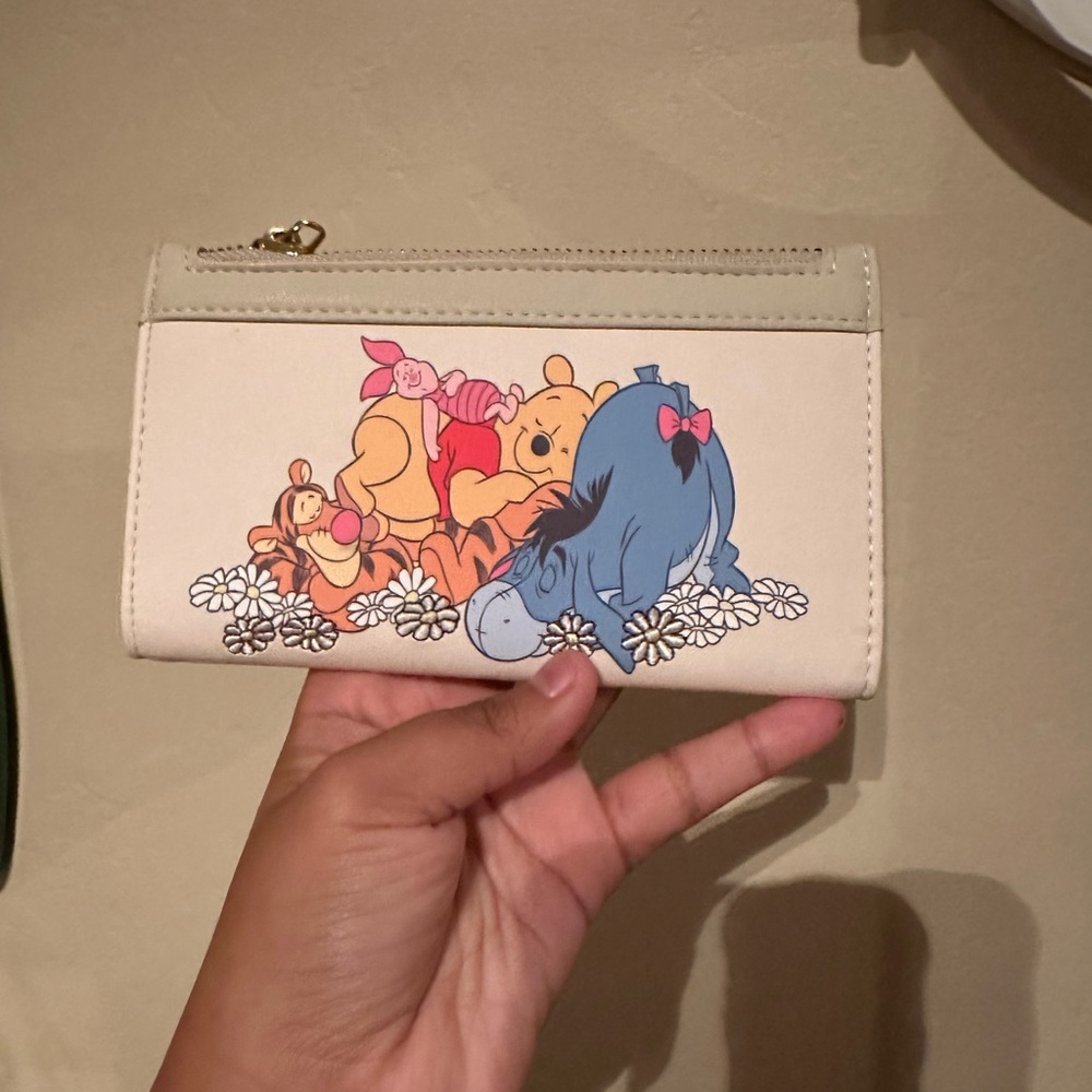 Our Universe Disney Winnie the Pooh Characters Napping Small Wallet